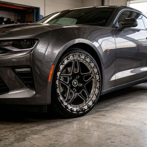 Jantes de course FHJ 17 18 pouces 5x112 5x114.3 5x120 en alliage forgé avec système Beadlock pour Mustang Chevrolet <span class=keywords><strong>Camaro</strong></span> <span class=keywords><strong>SS</strong></span> Nissan Toyota - Product Image 3
