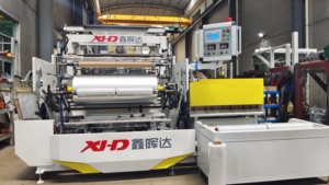 Ligne d'extrusion de film étirable en PE à trois couches XHD 1000 mm, machine de fabrication de film étirable - Product Image 5
