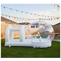 Château gonflable extérieur en gros, tente à bulles gonflable personnalisée pour révélation de sexe, trampoline