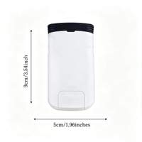 Portable Led Rectangular Pull-out Magnifier with LED Light HD 4X Acrylic Optical Lens Folding Magnifying Glass for Jewelry