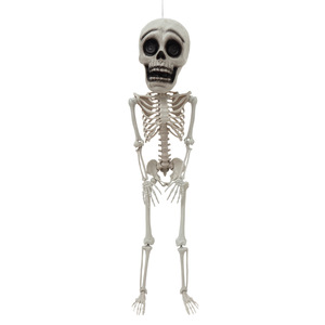 Teschio Gigante da 105 cm, Scheletro Decorativo di Halloween, Oggetto Horror con Articolazioni <span class=keywords><strong>Mobili</strong></span>, Decorazione per Casa Stregata - Product Image 5