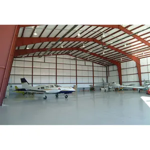 Diseño personalizado, moderna estructura de acero prefabricada, almacén/taller/salón/Hangar