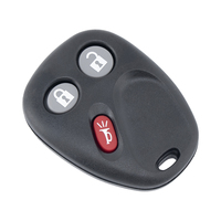 Clé de voiture à distance 3 boutons 315MHZ lhj011 pour Chevrolet Equinox Tahoe 2003-2006 pour Cadillac GMC Pn 21997127