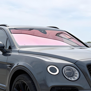 Pellicola Oscurante per Parabrezza Anteriore e Posteriore Auto, Effetto Camaleonte Rosa Fantasma, Protezione Solare Anti UV e Isolamento Termico - Product Image 6