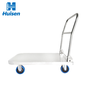 Magazijn Groothandel Heavy Duty Trolley Kar Opvouwbare Metalen <span class=keywords><strong>Aluminium</strong></span> Materiaal Behandeling Handtruck Trolley - Product Image 1