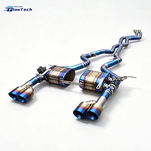 Sistema de Escape Catback de Titanio de Alto Rendimiento con Válvulas para BMW E90 E92 335i N54 N55 3.0T con Control Remoto - Product Image 1