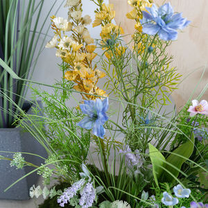 2025 nouveauté fleurs artificielles Monet Style sol Arrangement Floral pour fenêtre affichage photographie <span class=keywords><strong>d</strong></span>écoration commerciale - Product Image 2