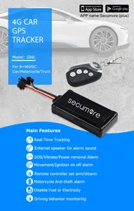 Pelacak gps mobil 4G, pelacak gps LTE gps terminal secumoreplus, pelacak kendaraan 4g untuk sepeda motor