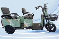 Chine nouvelle production d'usine de vélo électrique à grande vitesse électrique 3 roues corps ouvert Dudu Tricycle moto 501-800W 60V