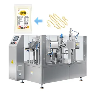 Automatic Drink Liquid Pouch Filling Packing Machine Energy Gel Yogurt Juice Milk Sachet Filling and Sealing Packaging Machine