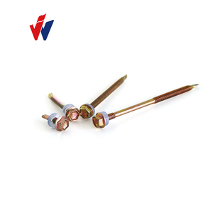 Tornillo para techo de acero metálico con arandela hexagonal <span class=keywords><strong>Tornillos</strong></span> autoperforantes para paneles sándwich - Product Image 3
