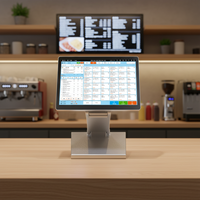 Système de point de vente tout-en-un 10,1 pouces à écran tactile, terminal de caisse, Windows/Android OS, processeur Intel I5, 1 an de garantie, directement de l'usine
