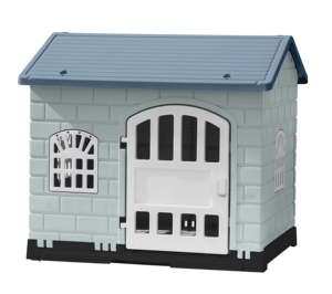 Caja de plástico para perros de dos vías, alta calidad, fácil de instalar, moderna, <span class=keywords><strong>casa</strong></span> interior y exterior - Product Image 6