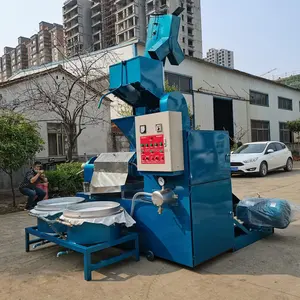 Automatic oil filter Sunflower Seed/Almond/Soybean Oil Press Machine/Oil Expeller with Filter Drums