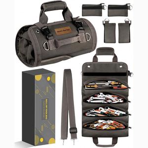 Free sample Outdoor Portable Oxford Cloth Kit Portable <b>Folding</b> Multifunctional Storage <b>Bag</b> for Men Daily Travel Organizer - Product Image 2