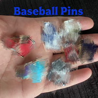 Hochwertige USA Baseball Team Pins für Kleidung, Antike Emaille-Anstecknadeln, Metallabzeichen für Baseball-Club-Fans, Eisen-Sportthema