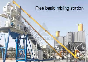 Venta caliente estacionaria mezcla en seco planta móvil de lote de hormigón Costo de mezcla lista pequeña planta de hormigón de rodamiento de motor de alta eficiencia - Product Image 4