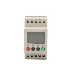 LCD Three-Phase Voltage Monitoring Relay JVR600-2NK With Over Load Undervoltage Phase Failure Sequence Control Relays