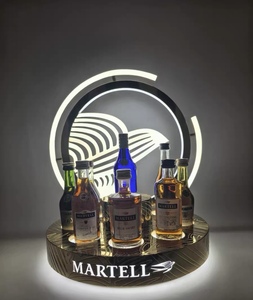 Penyangga Botol Akrilik LED, Lampu LED, Rak Display Botol Minuman Keras/Champagne VIP untuk Pesta Ulang Tahun, Bar, Hotel, Klub Malam - Product Image 1