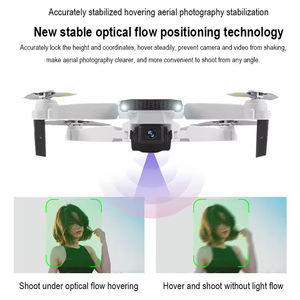 Mini-drones pliables professionnels à succès avec caméra 480P, quadricoptères WIFI longue portée E88 <span class=keywords><strong>Pro</strong></span>, jouet drone RC avec GPS - Product Image 5