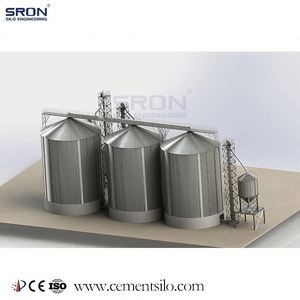 Assemblage Boulonné <span class=keywords><strong>Petit</strong></span> Silo En Métal Utilisé Pour <span class=keywords><strong>Le</strong></span> <span class=keywords><strong>Grain</strong></span> Et de Stockage D'aliments pour Volailles - Product Image 2