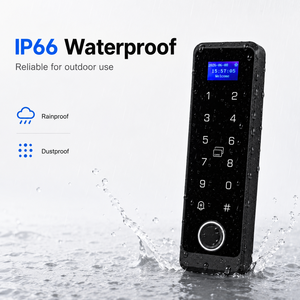 Waterproof IP68 2.4G WiFi Network Access Control Smart Door Reader RFID Biometric Fingerprint Password Reset Tuya App Cloud - Product Image 5
