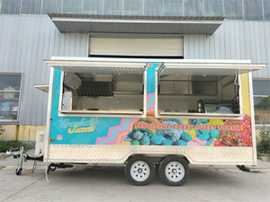 Remorque de restauration rapide homologuée DOT avec équipement de cuisine complet, café, concession de tacos, camion de restauration - Product Image 2