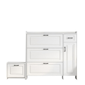 Zapatero de cubo giratorio ultrafino de <span class=keywords><strong>madera</strong></span> maciza, armario de zapatos, pasillo Simple, almacenamiento de entrada de gran capacidad, puerta del hogar Sto - Product Image 5