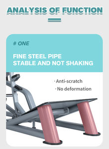 เครื่องสควอทแบบ Heavy Duty Super <span class=keywords><strong>Squat</strong></span> Machine ได้รับการรับรองมาตรฐาน CE รับน้ำหนักได้สูงสุด 500 กก. เครื่อง Leg Press Super <span class=keywords><strong>Squat</strong></span> สำหรับยิมเชิงพาณิชย์และศูนย์ออกกำลังกาย - Product Image 6