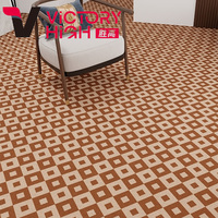 Tapis Jacquard perforé à l'aiguille de revêtement de maison d'usine chinoise