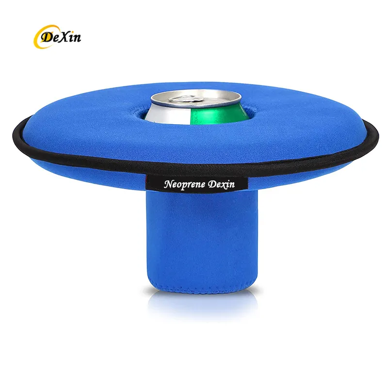 Outdoor portable floating drink holder for pools hot tub Pool Floating Inflatable Drink And Beer Cup Holder