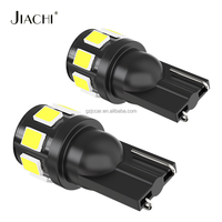 Ampoule LED Jiachi W5W T10 2835 12SMD pour éclairage de position et lecture, nouvelle ampoule de voiture à courant constant, faisceau à 360 degrés, en aluminium FPC