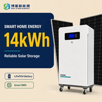 Batterie solaire LiFePO4 14KWh 15KWh 30KWh 300Ah 600Ah pour stockage d'énergie domestique, système d'alimentation de secours hors réseau