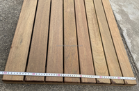 Planches de terrasse en bois dur naturel brésilien Ipe pour extérieur, à installer soi-même, 48 pouces de long, 24 pouces de large, 1,5 pouce d'épaisseur