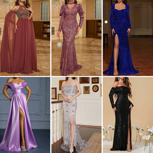 Robe de loisirs d'occasion, Robe Printemps/Été très prisée, Vêtements pour femmes de marque style petite fragrance en stock à prix réduit - Product Image 2