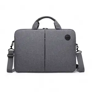 Мужской портфель через плечо для ноутбука 15,6 дюймов, Полиэфирная Сумка для ноутбука