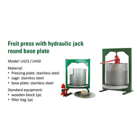 Roestvrijstalen Commerciële Handleiding Extractor Ananassap Honing Kokos Granaatappel Fruit