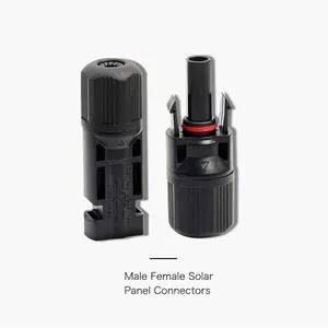 TUV Certified Power PV Waterproof Conector Solar Connectors Male/Female IP67 Waterproof Solar Panel Cable Connectors