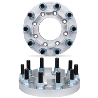 Adaptateur de roue en aluminium BOTRAK 8 à 10 trous 2 pouces 8x200 à 10x285 pour ram 3500 4000 ford F350 F450 Dually