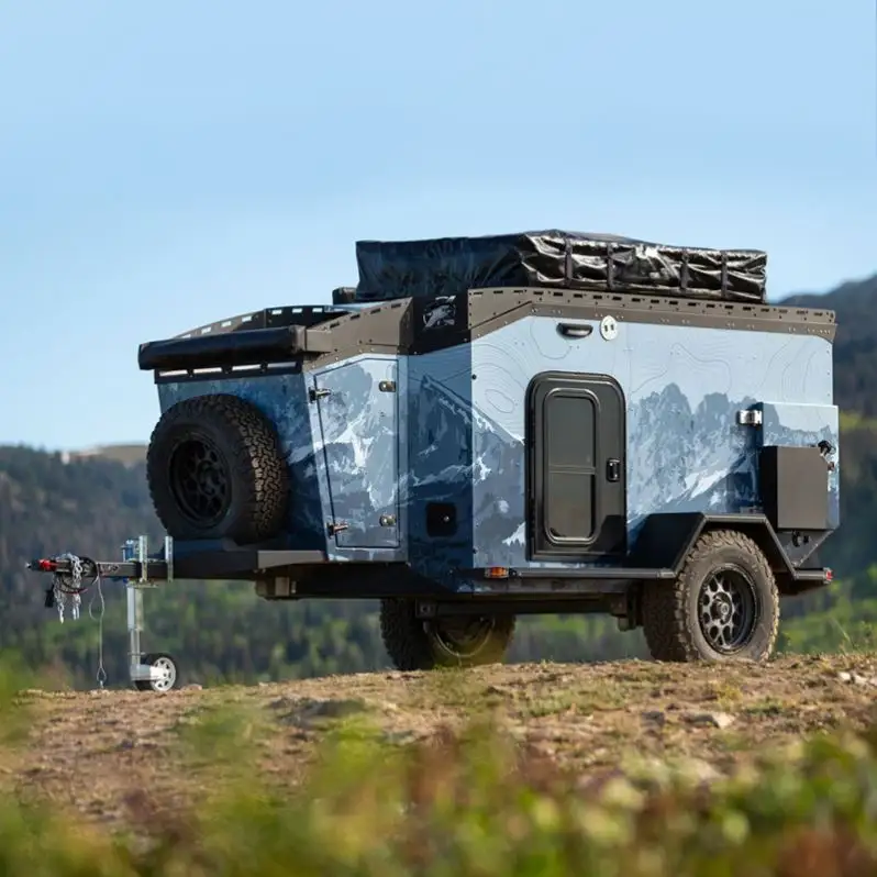 Mini remorque camping-car en kit avec tente de camping Vente en gros