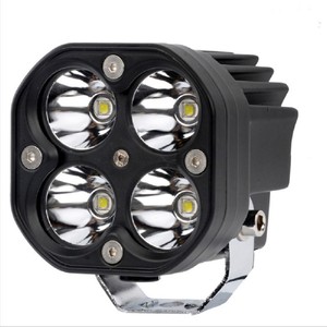 ไฟทำงาน LED ขนาด 4 นิ้ว 40W ทรงสี่เหลี่ยม สำหรับออฟโรด ตัวเรือนอะลูมิเนียม ควบคุมด้วยสวิตช์ไฟ DC - Product Image 1