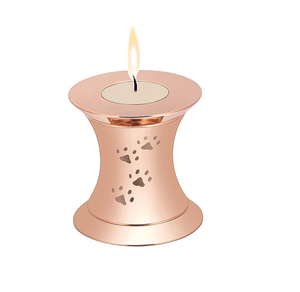 Cane Zampa di Stampa Mini Cremazione Gioielli Per Animali Da Compagnia Ceneri 316L In Acciaio Inox Memorial Candela Ceneri Cofanetto Medaglione Ricordo Urne - Product Image 4