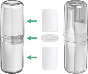 Wholesale Simple Design <b>Travel</b> Toothbrush Holder <b>Washing</b> Cups Toothbrush Gargle Cup - Product Image 3