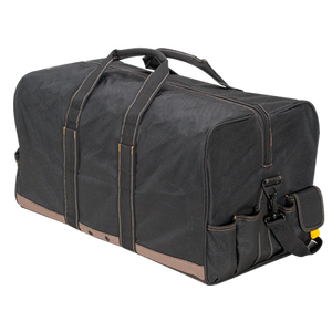 Sac à outils pour électricien, échantillon gratuit, robuste, multi-poches, confortable, pratique, en Oxford - Product Image 1