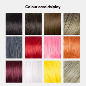 Peluca HengShang para mujer, diadema trenzada <span class=keywords><strong>de</strong></span> espina <span class=keywords><strong>de</strong></span> pescado, medio tocado, fibra sintética, pelo largo y rizado - Product Image 6