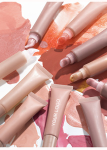 SPF Logotipo Personalizado Vegan Lip Oil Sabor de Frutas Hidratante Maquiagem Private Label líquido bálsamo labial manteiga gloss batom Lip Oil - Product Image 3