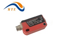 Sensor de Contraste de Color LEUZE Tipo KRTM 3B/21121-S8, Interruptor Fotoeléctrico para Detección de Etiquetas de Embalaje, Automatización Industrial