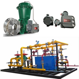 Bloc de commande de vanne avec vanne de régulation EMERSON Fisher V150/V200/V300, actionneur pneumatique 1061/2052 et positionneur DVC6200 - Product Image 1