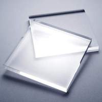 Plaque acrylique mate givrée moderne avec revêtement anti-traces de doigts, écran de confidentialité translucide pour cloison de bureau