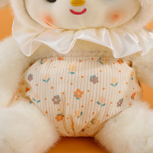 Nuovo Arrivo Creativo: Peluche di Pecora Cartoon '<span class=keywords><strong>Buonanotte</strong></span>', Morbido Giocattolo Calmante, Pupazzo di Agnello Imbottito con Espressioni Facciali Carine - Product Image 6